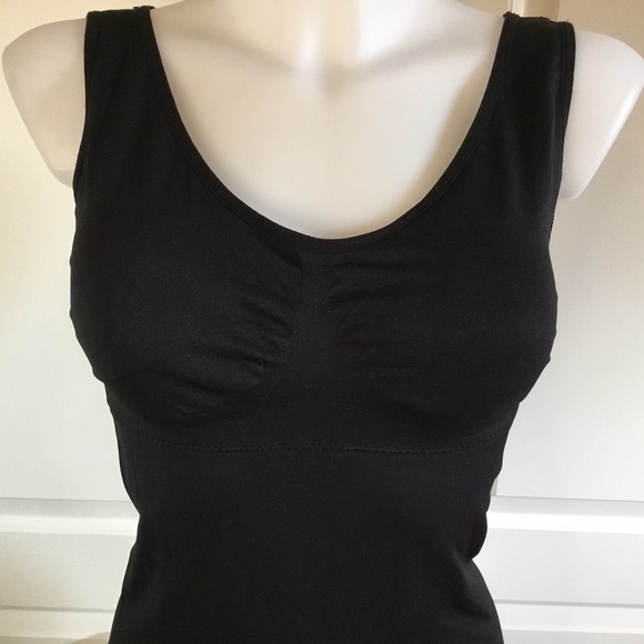 Women’s Compression V-Neck Cami Tummy Control Tank Top Shapewear - Picture 4 of 8